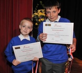 Jordan and Ben both picked up bronze awards.
