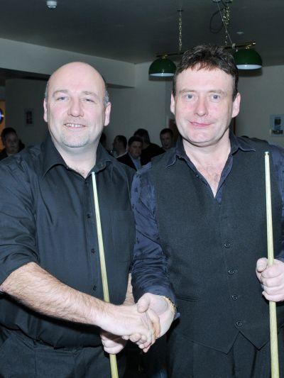 Jimmy White in Bridgwater PHOTO: Andy Slocombe