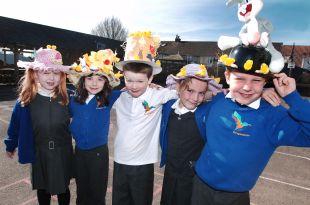 Pupils at Kingsmoor School enjoy Easter