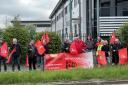 Trelleborg employees went on strike Bridgwater and Tewkesbury with the Unite union.