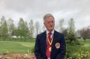 Enmore’s Mike Rossiter who is Captain of the Somerset Golf Captains for 2024