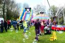 FUN: The crowds enjoying themselves at the Centurion fun day