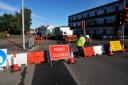 ROAD works at North Street are causing a headache for Bridgwater businesses. PHOTO: Jeff Searle