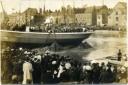 The Irene being launched in 1907