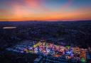 FROM THE SKIES: An amazing photograph of Bridgwater Fair, by Keanu Drone