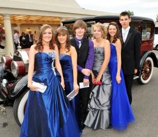 Left to right: Sadie Witcombe, Sarah Moore, Ryan Perry, Beth Gardner, Melody Boyland and Tom Heal. 