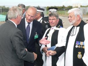 Duke of Gloucester opens St John Ambulance training centre