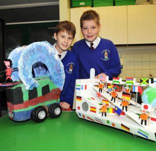 Carnival fun at St John and St Francis Primary School