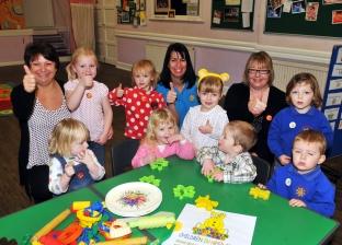 Children in Need at Puriton Playgroup.