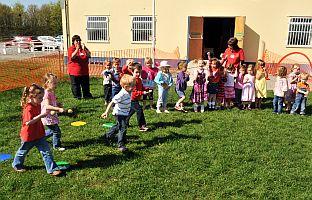 Children in Sedgemoor celebrate Easter