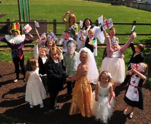 Royal Wedding Celebrations at Cannington Primary School.