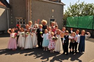Royal Wedding Celebrations at Otterhampton Primary School in Bridgwater