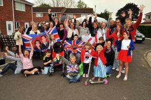 Royal Wedding Celebrations in Bridgwater, at St Marks Court