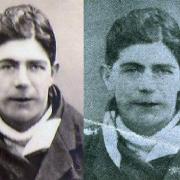 IDENTICAL TWINS: Dudley and Sydney Rippon