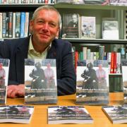 Ian Pearson at the launch of his second book, My Poor Plates of Meat.