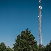 A 5G tower similar to those which could be installed near Bridgwater.