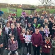 Willowdown Primary School in Bridgwater held its first 'Reindeer Run' event recently.