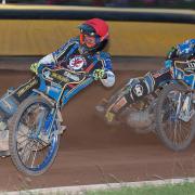 CLOSE MATCH: The returning Jason Doyle top scored for Somerset Rebels against Poole Pirates. Pic: Colin Burnett