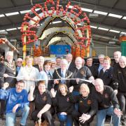 OPENING EVENT: Dignitaries officially open the new carnival shed in Bridgwater