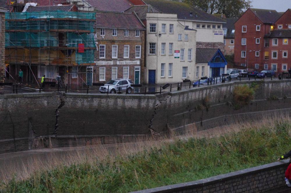 River Parrett Wall Collapse