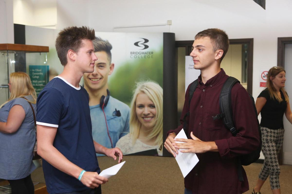 Bridgwater College A Level Results 2016
