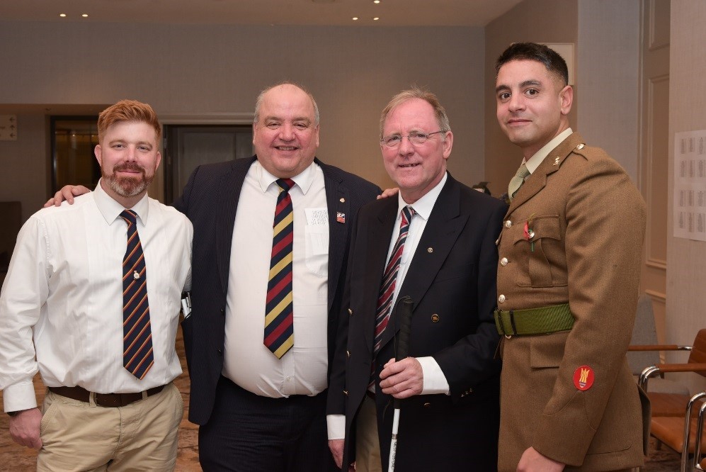 Bridgwater brothers join Blind Veterans in London Remembrance Day parade - Bridgwater Mercury