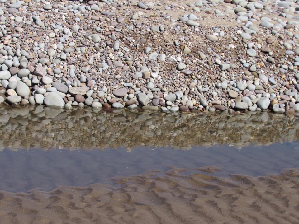 REFLECTIONS: Stones on Steart Beach by Emily Stone. Published: April 4, 2017