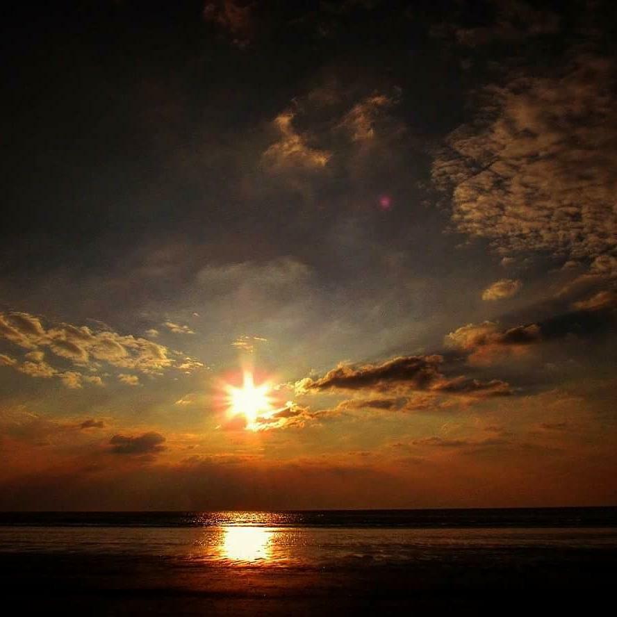 BREAKING THROUGH: Burnham beach at sunset by Sally Gilroy. Published: April 11, 2017
