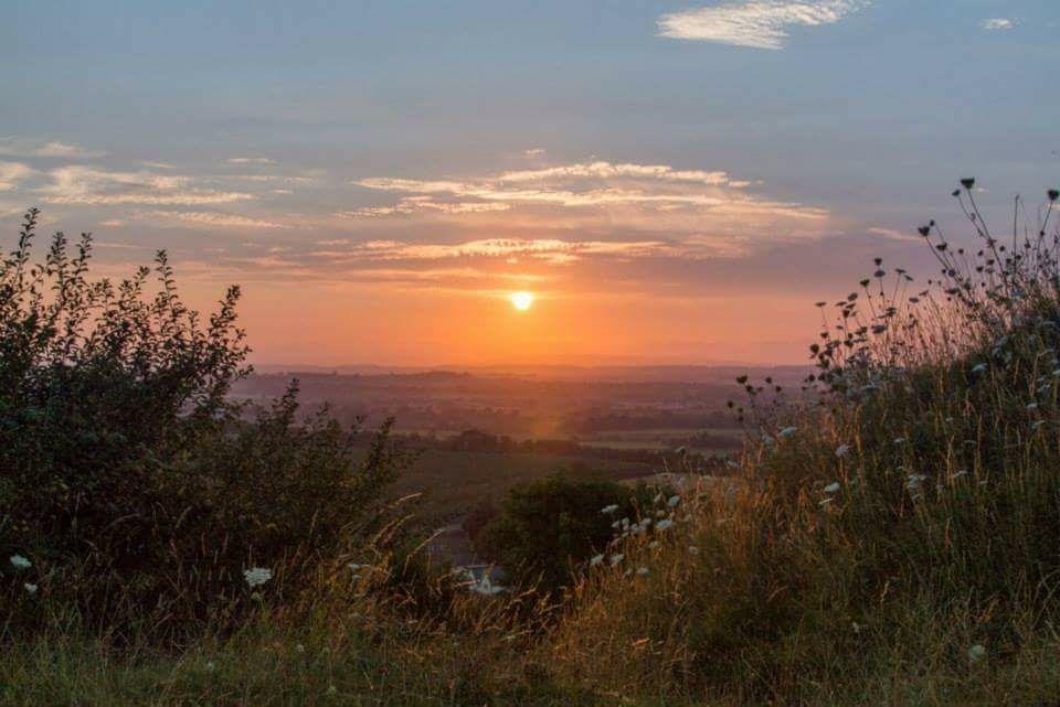 Sunset from Ham Hill by Steve Osborne. PUBLISHED: August 1, 2017.