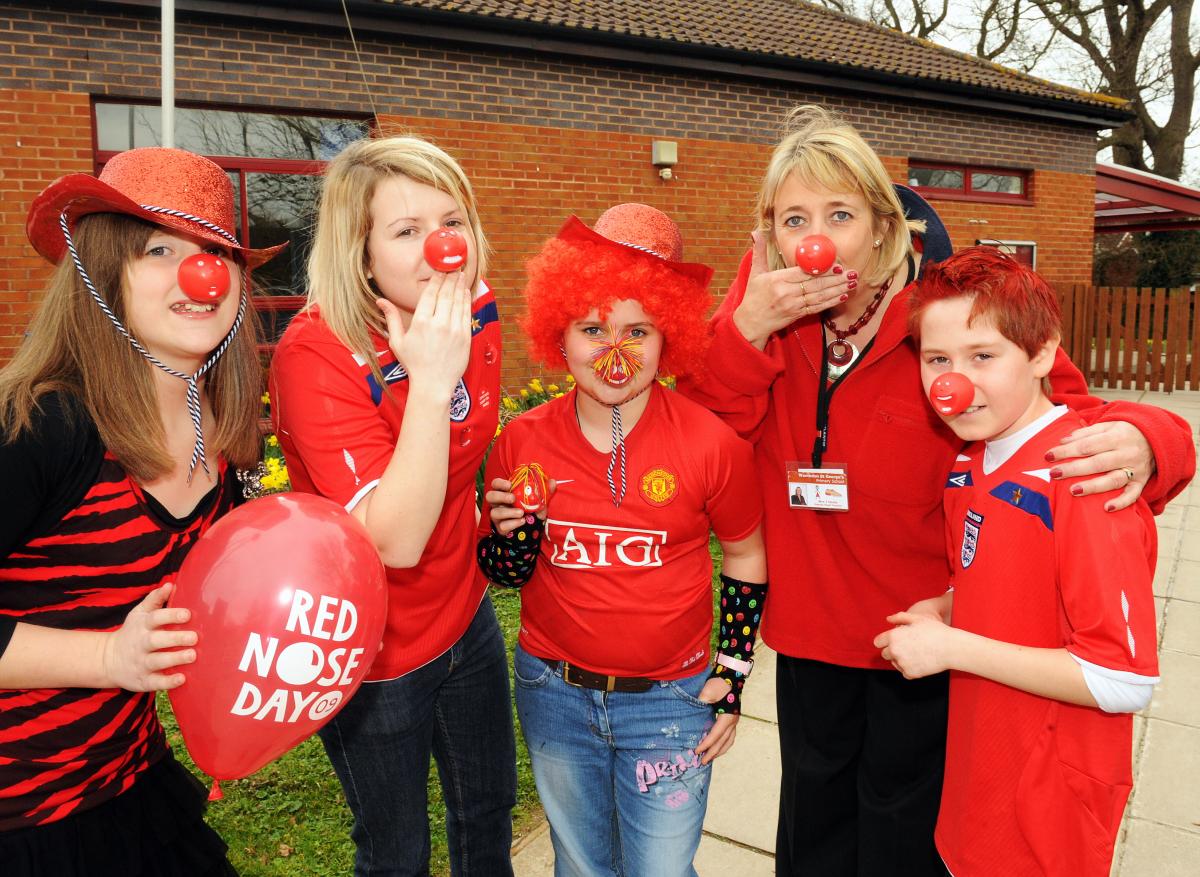 Red Nose Day pictures from around Bridgwater