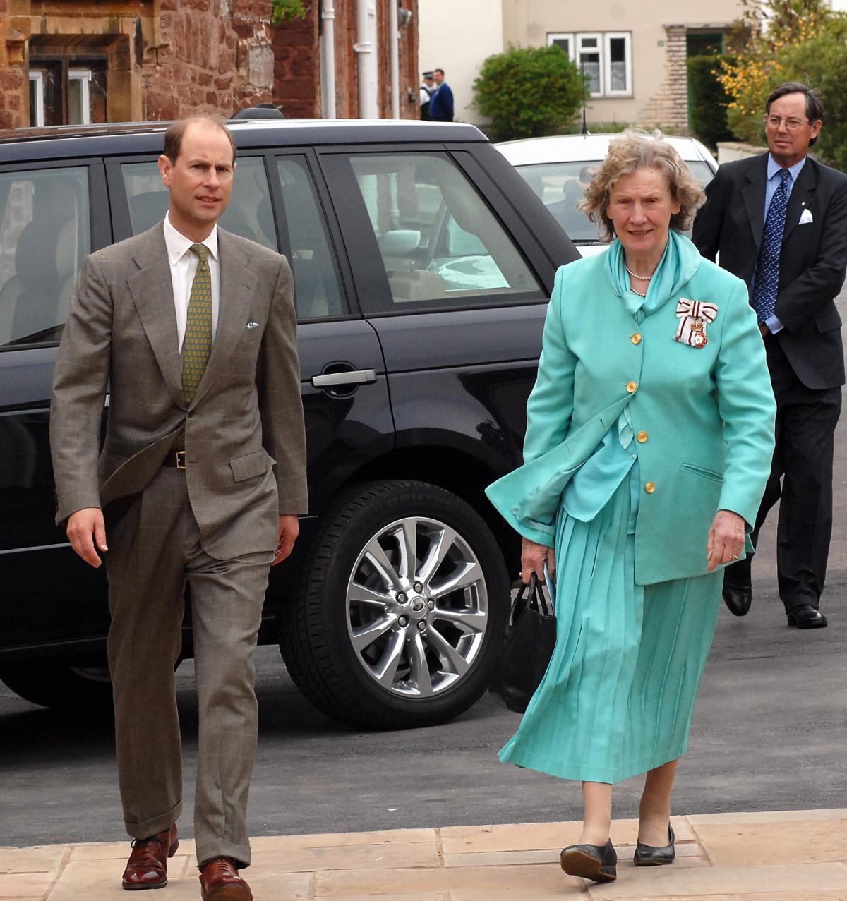 Prince Edward opens Bridgwater College's Walled Gardens of Cannington