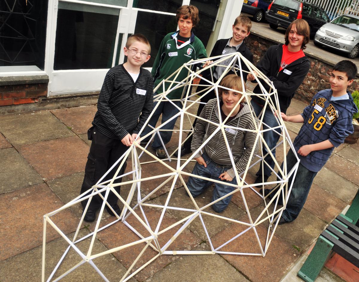 Students from throughout the Bridgwater area took part in a design and engineering day. 
