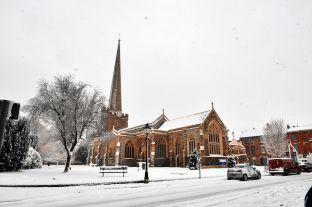 Heavy snow hits Bridgwater