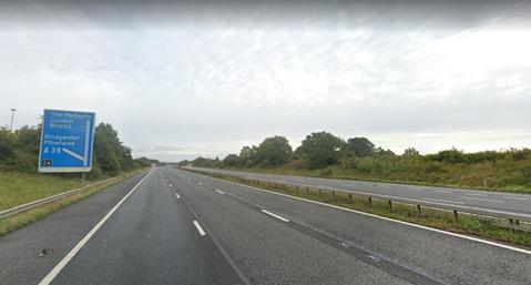 SCENE: Junction 24 (Bridgwater) on the M5 Motorway. Pic: Google Maps