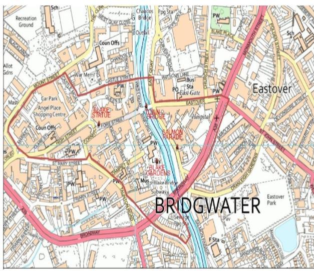 The area of Bridgwater Riddle is banned from