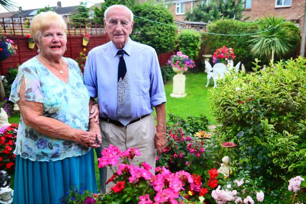 Bridgwater Mercury: 65th wedding anniversary ; John and Barbara Norris ; Bridgwater