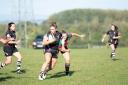 TWO TRIES: North Petherton Ladies tryscorer Claire Williams. Pic: Nicky Stock