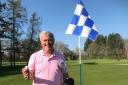 ACE: Leighton Townsend, who scored a hole-in-one at the 12th hole