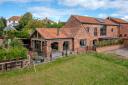 Front view of the Bridgwater barn property in market on sale for £925,000.