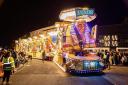 Vagabonds CC 'Luxor' entry at Bridgwater Carnival 2023.