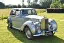 SILVER ROLLS: The 1951 Rolls-Royce Silver Dawn being sold in the Charterhouse auction of classic & vintage cars on Sunday, July 15, £34,000-38,000