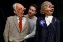 SATIRICAL: Spitting Image puppet of Margaret Thatcher and her husband Denis at the Prop Store head office near Rickmansworth. Photo: Andrew Matthews/PA Wire