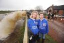 Bryony Sadler and Stephanie Webster, from the Flooding on the Levels Action Group.