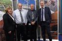 VISIT: Group Manager, Strategy and Development -Claire Pearce; Chair of Development Committee - Cllr Bob Filmer; Vice Chair Development Committee - Cllr Tony Grimes and RTPI President Stephen Wilkinson