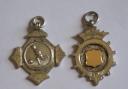 DOUBLE: Reg Morris medals, as a league and cup-winning footballer in 1911/12