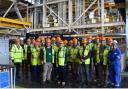 Somerset councillors and politicians were given a tour of both Hinkley Point A and B.