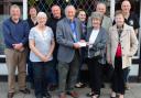 CHEQUE DONATIONS: £1,200 to Musgrove Leukemic Group Somerset
