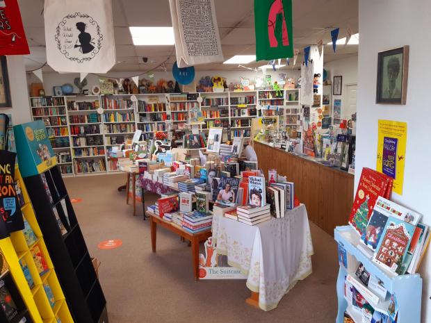 Bridgwater Mercury: BOOKSHOP: Sam's shop before adverse weather forced her to announce its closure (Image: The Snug Bookshop)