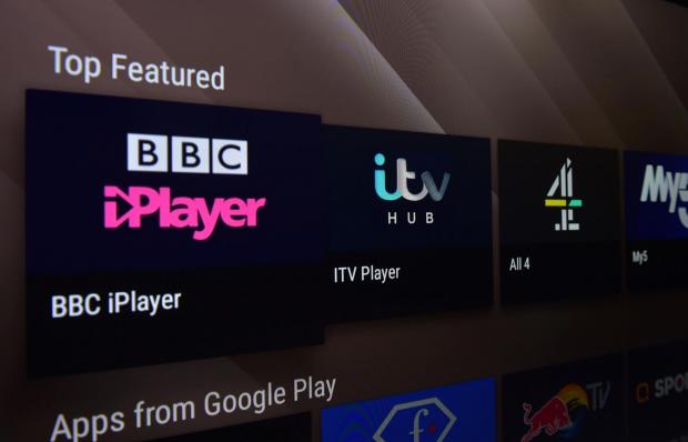 Bridgwater Mercury: BBC iPlayer, ITV Hub, All 4, My 5 streaming apps on Smart TV. Credit: PA