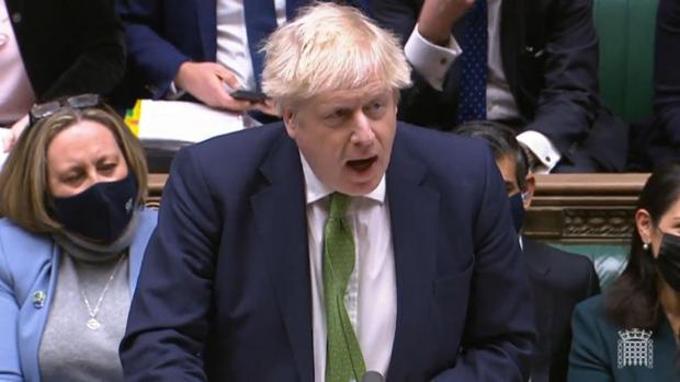 Bridgwater Mercury: Boris Johnson speaking in the House of Commons. Credit: PA